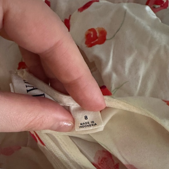 GAP Poppy Print Dress - Size 8 (runs smaller) - Picture 6 of 6